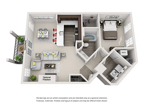 Floor plan Dogwood R