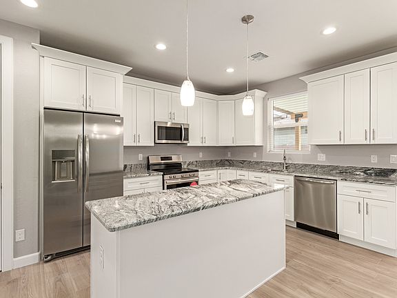New build as of 2025 | new appliances as of 2025 | ranch style house | +Kitchen: soft close drawers and doors, brand-new stainless-steel appliances package including refrigerator.