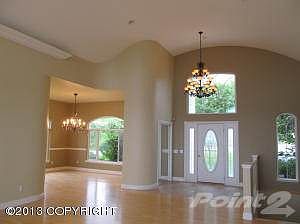 Entrance. Living Room. Dining Room.