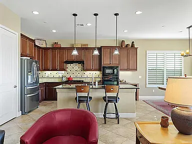 Kitchen includes a pantry