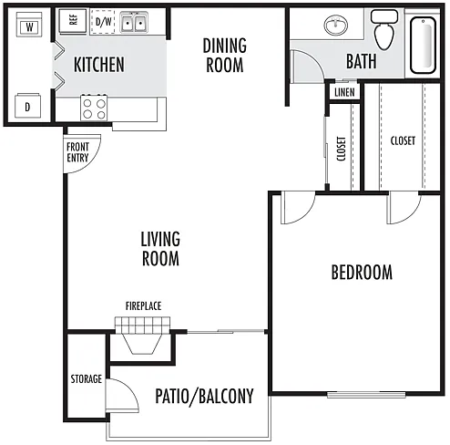 Floor plan The Virginia