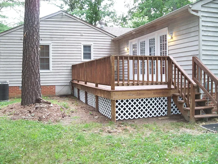 Large deck