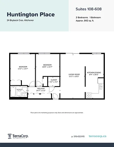 Floor plan 108-608