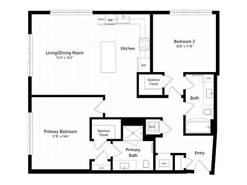Floor plan B8