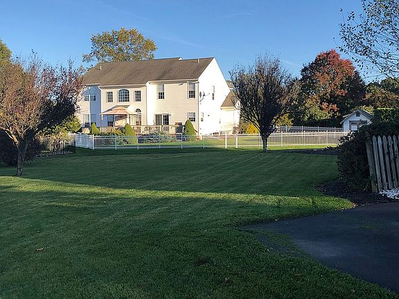 spacious yard