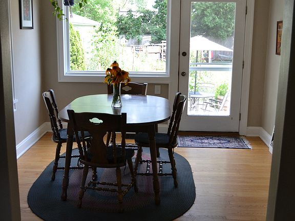 Dining room w/ window