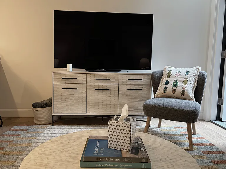 TV wall (65" Smart TV)