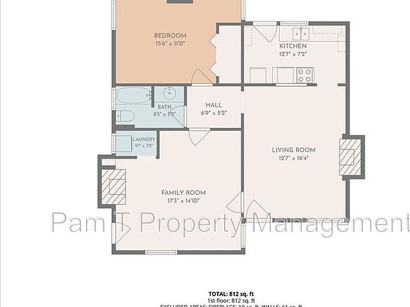 3rd image of 402 E Park Ave #1B