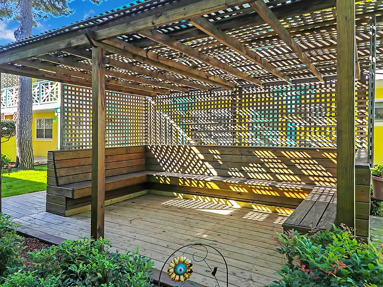 Another one of our courtyard gazebos