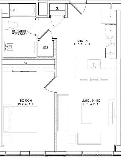 A8-H floor plan Hagert and York
