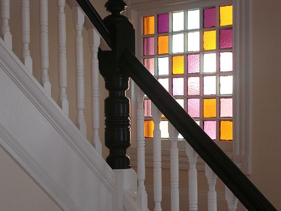 Stainglass Window Foyer