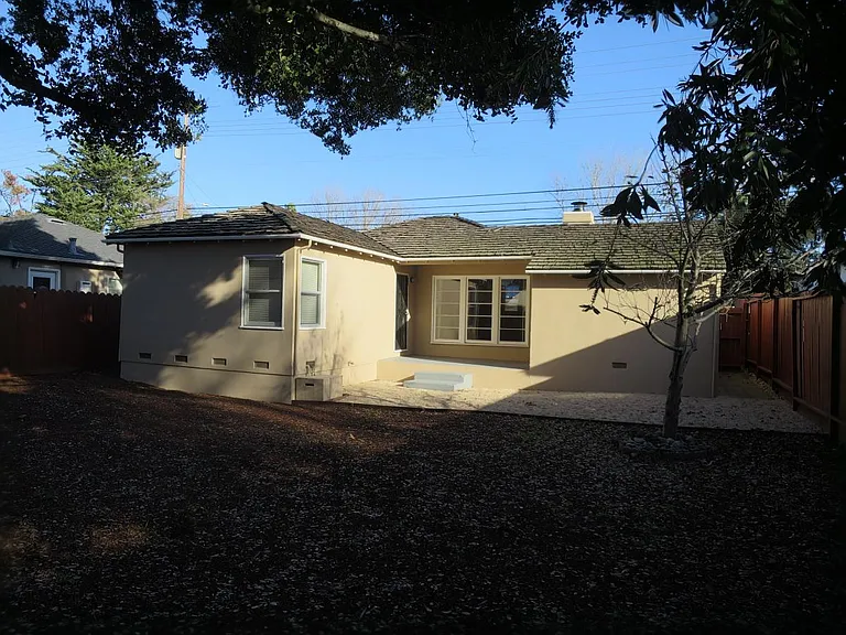 Back of the house from yard