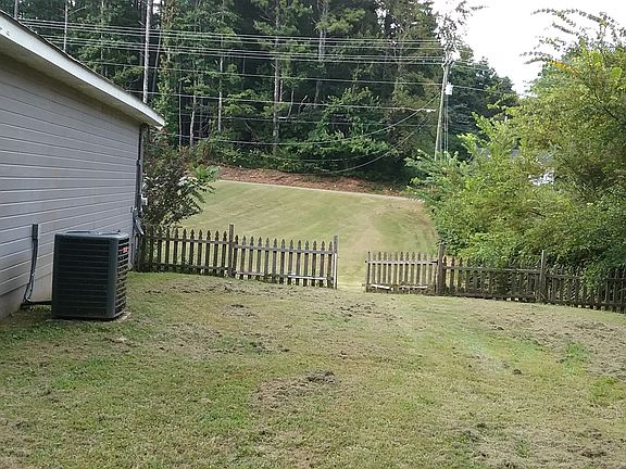 side yard looking from back 