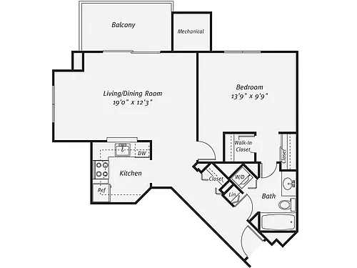 Floor plan A12