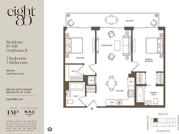 2nd image of 880 Atlantic Ave #14B