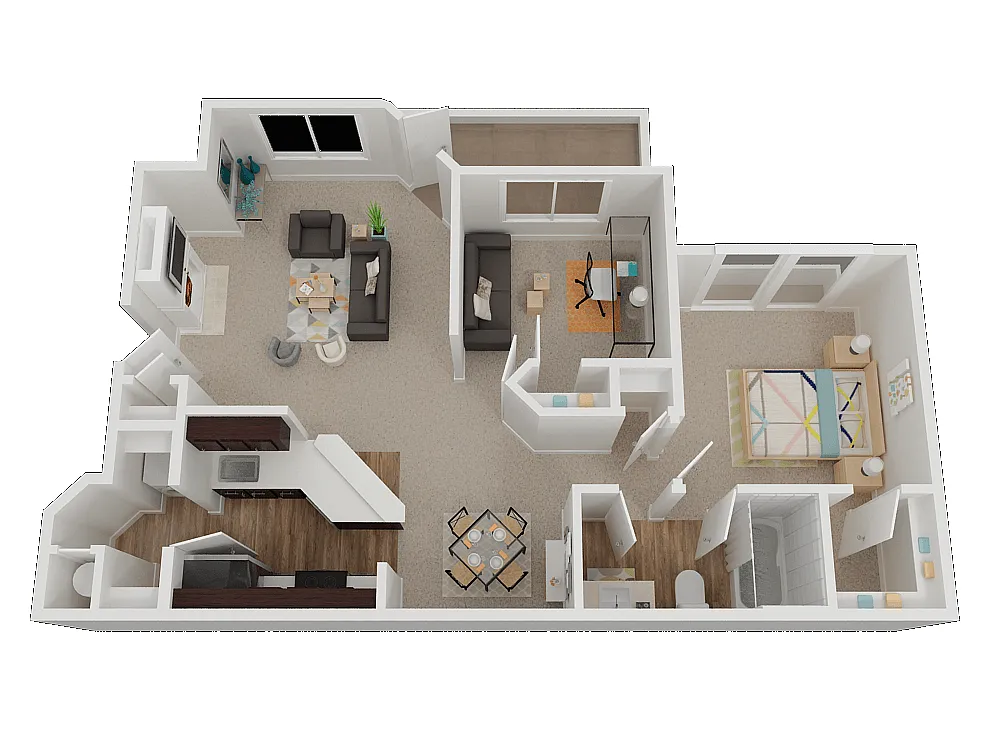Floor plan B1