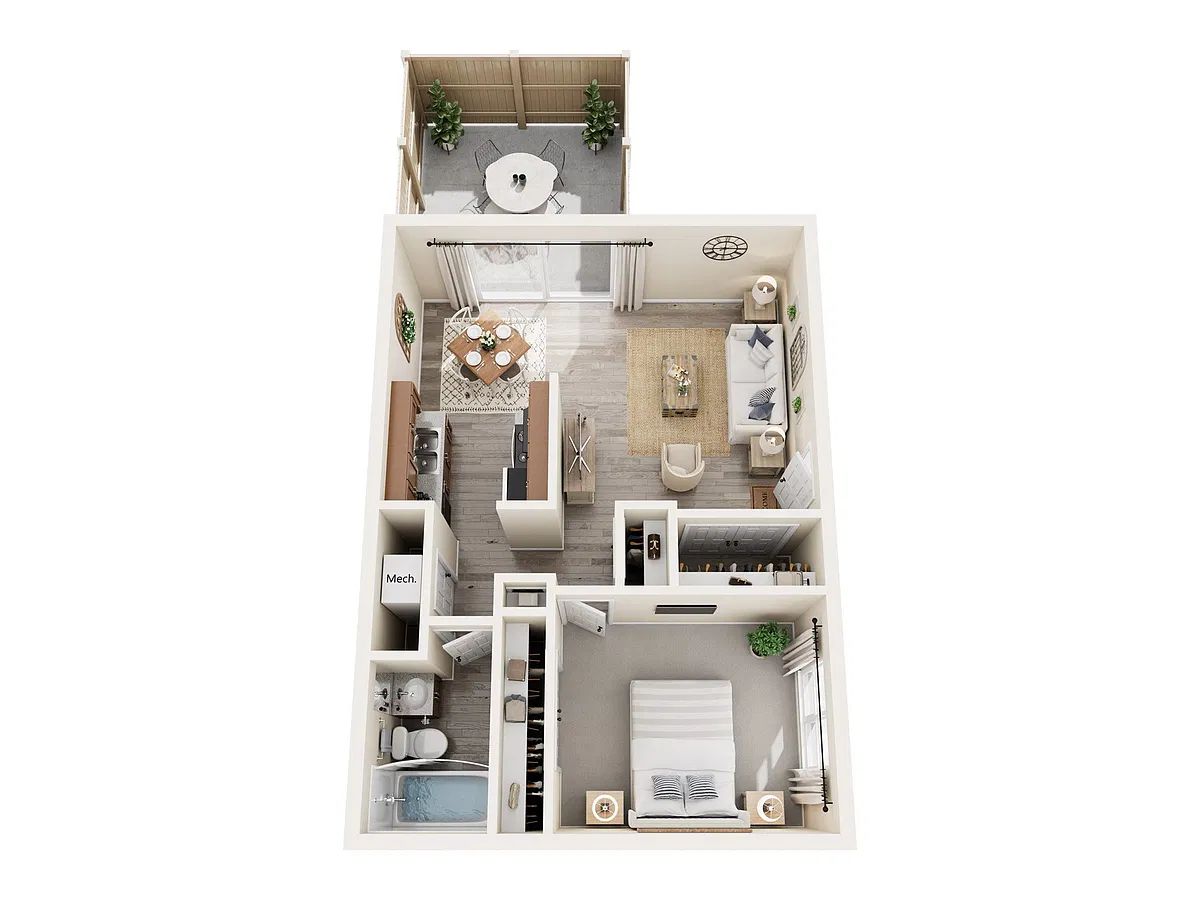 Floor plan Adair