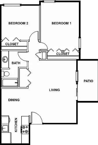 Floor plan 2X1