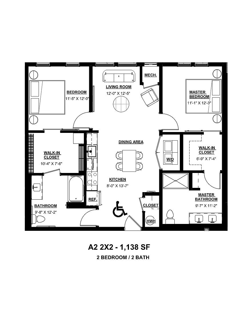 Floor plan A2