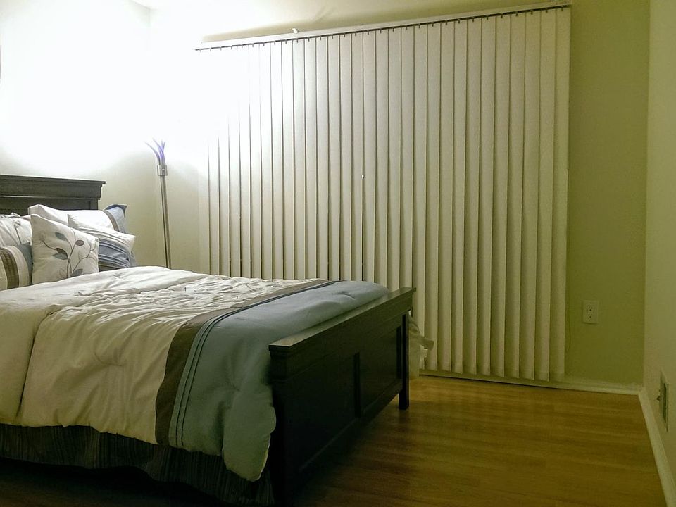 Spacious second bedroom with large closet