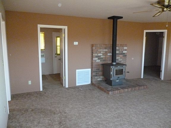 Great room, wood stove, etc