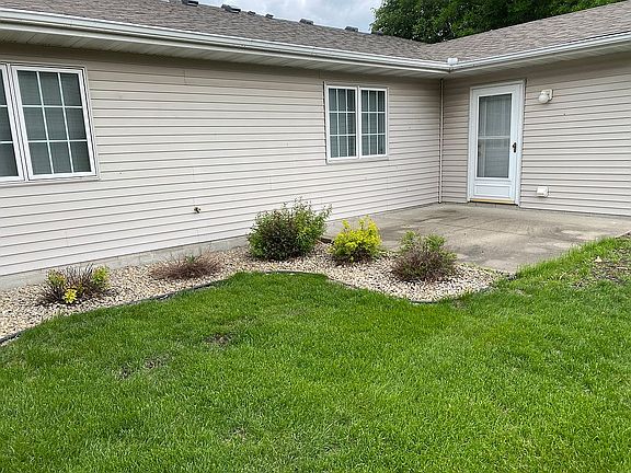 Rear patio