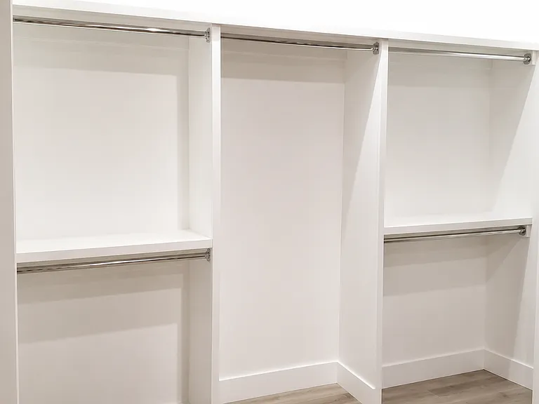 Primary large closet