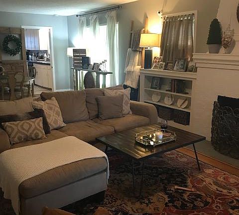 Living room. ** Staged photo.