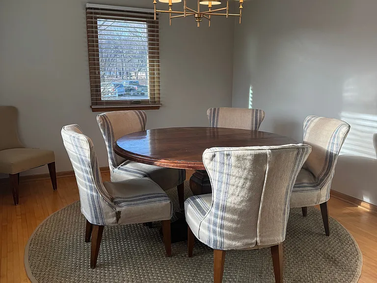 Dining area just off the Kitchen