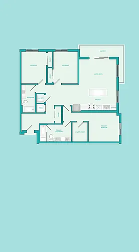 Floor plan C2