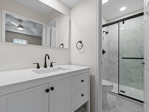 Master Bathroom w/new walk-in shower!