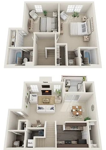 Floor plan E