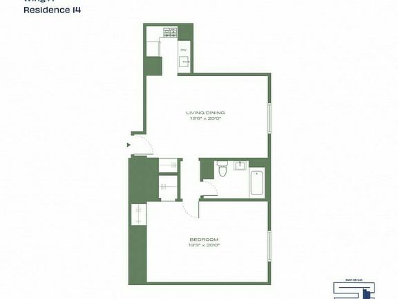 2nd image of 50 W 34th St #7A14