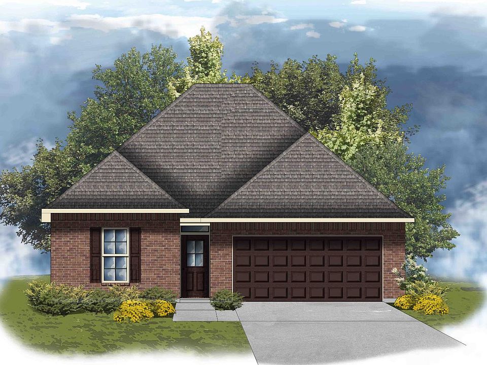 Azalea III B - Front Elevation - DSLD Homes