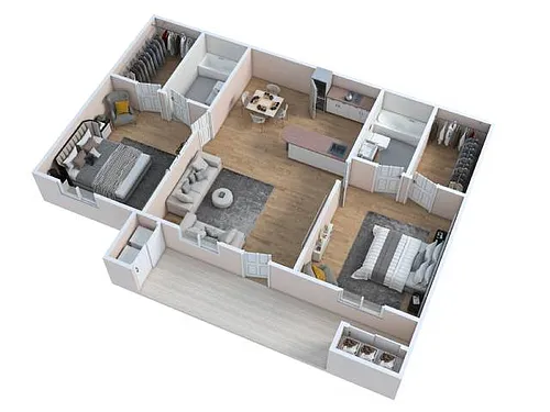 Floor plan La Isla
