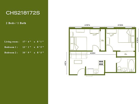 2nd image of 218 W 17th St #2S