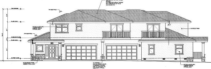 View from the Side - Garage Entry