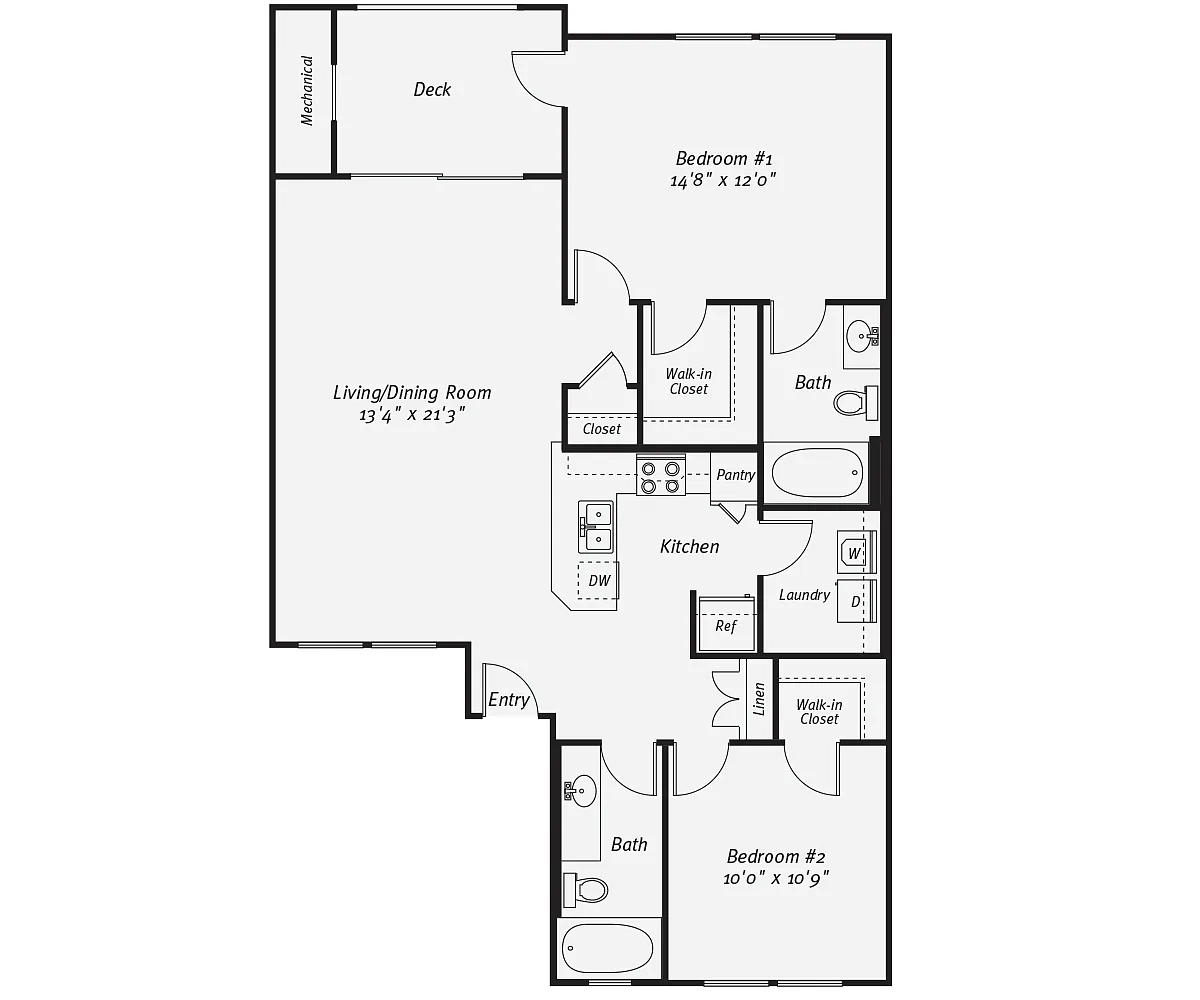 Floor plan B1