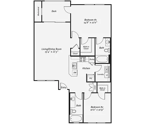 Floor plan B1