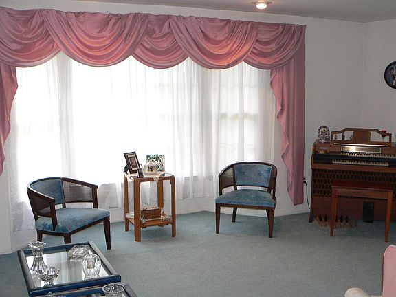 Living Room with Bay Window