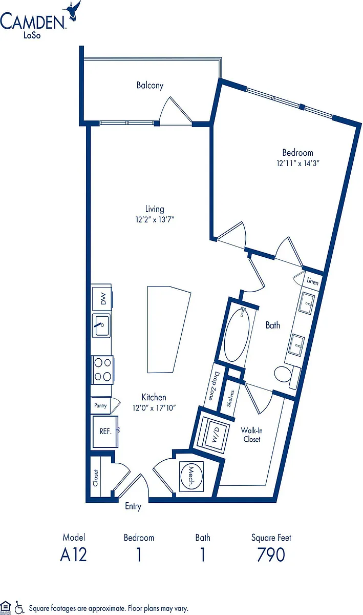 Floor plan A12