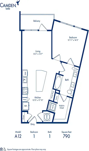 Floor plan A12