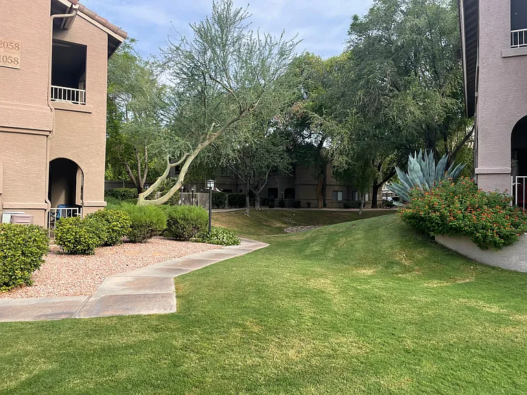 We'll maintained property