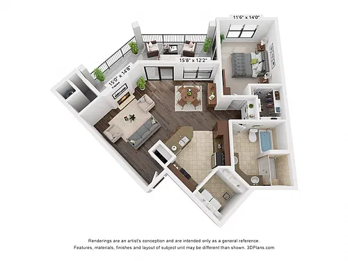 Floor plan A4a