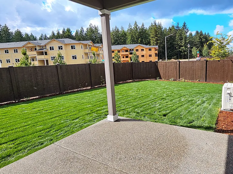 Covered patio