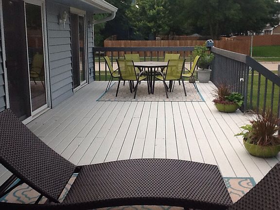 Deck updated and sealed 2016