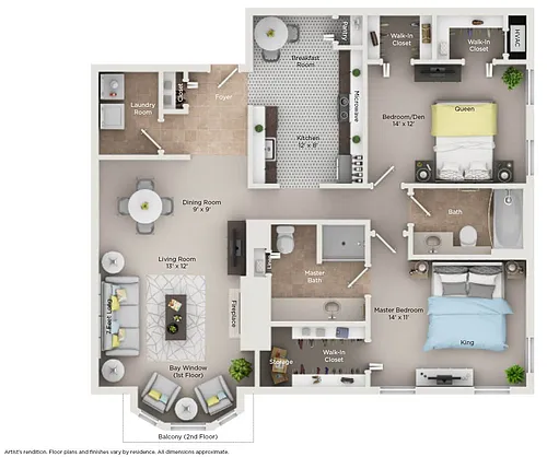 Floor plan C