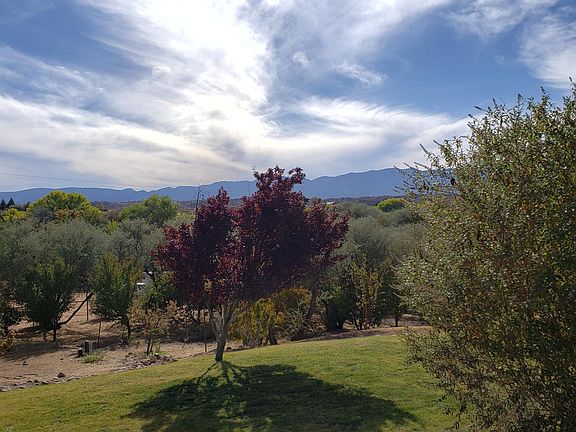 view of Mingus mountain from rear deck