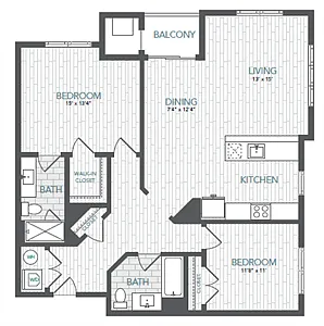 Floor plan B2