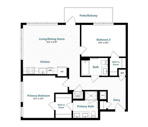 Floor plan B6